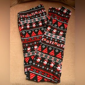 🎁🎄 Christmas print leggings 🟥